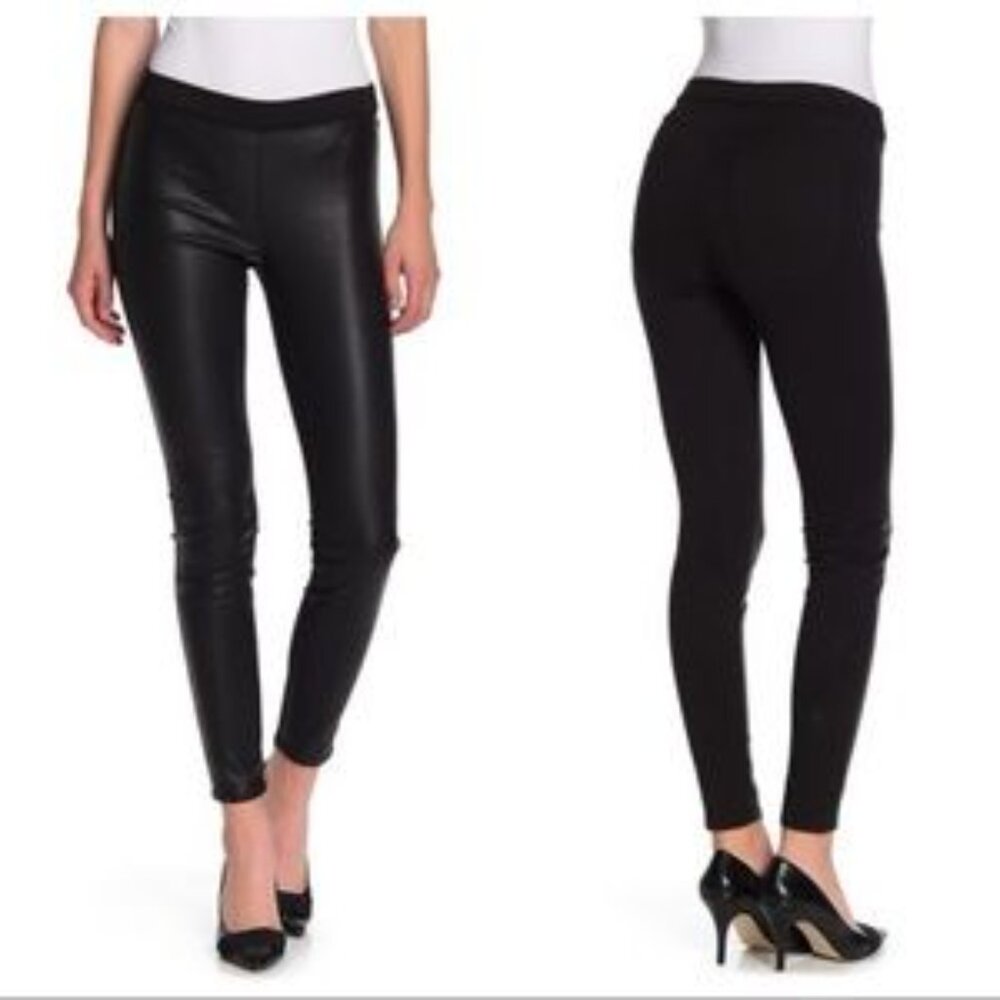 Blank NYC Black Faux Leather Legging